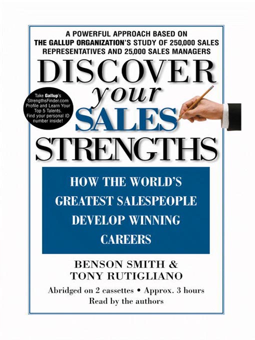 Title details for Discover Your Sales Strengths by Benson Smith - Available